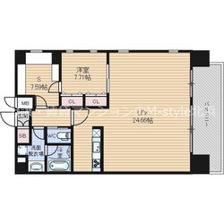 レオングラン本町橋の物件間取画像